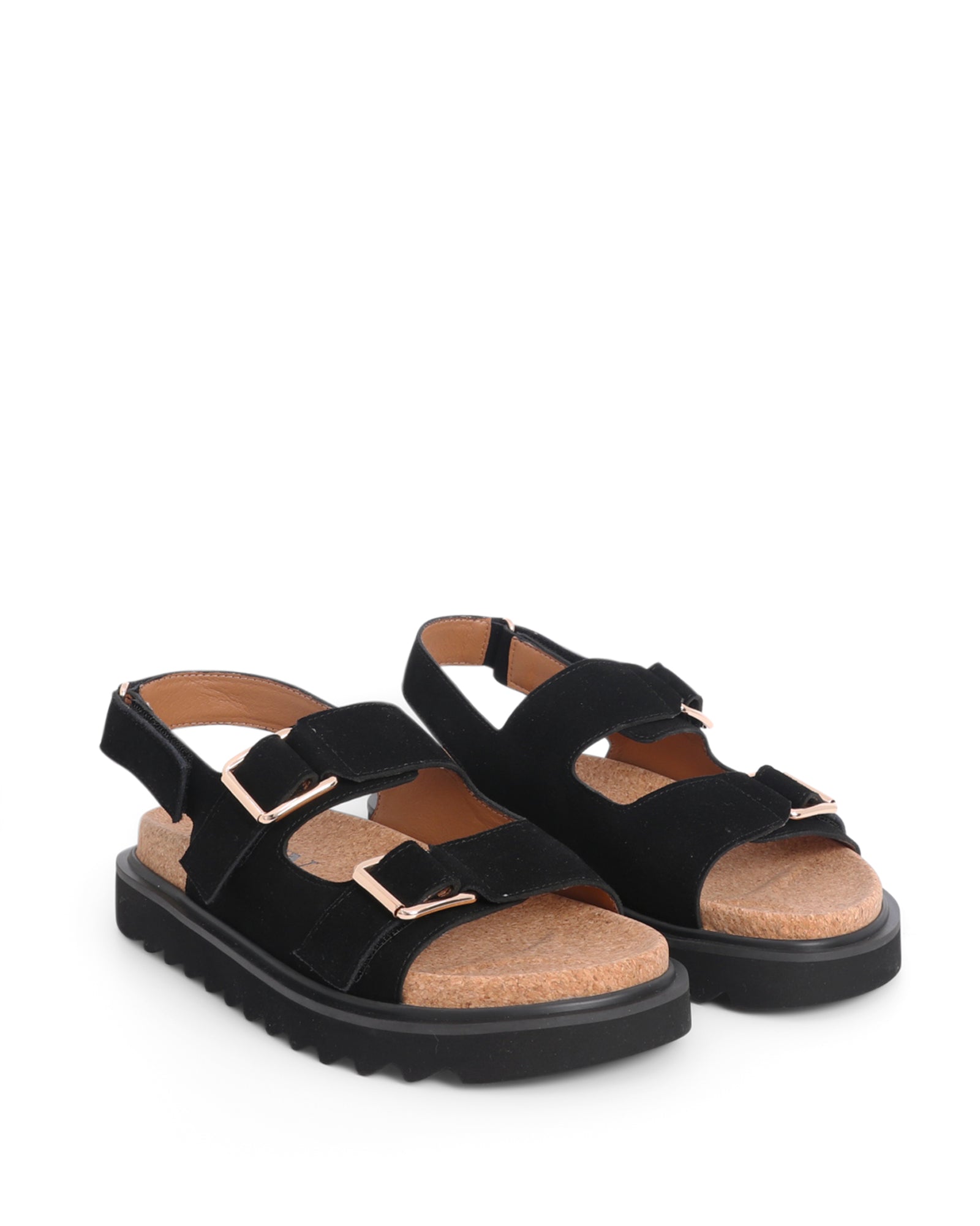 Tulum Black 2.5cm Sandal