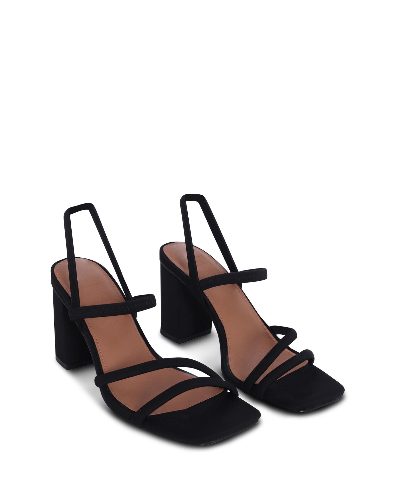 Colombo Black 8cm Heel