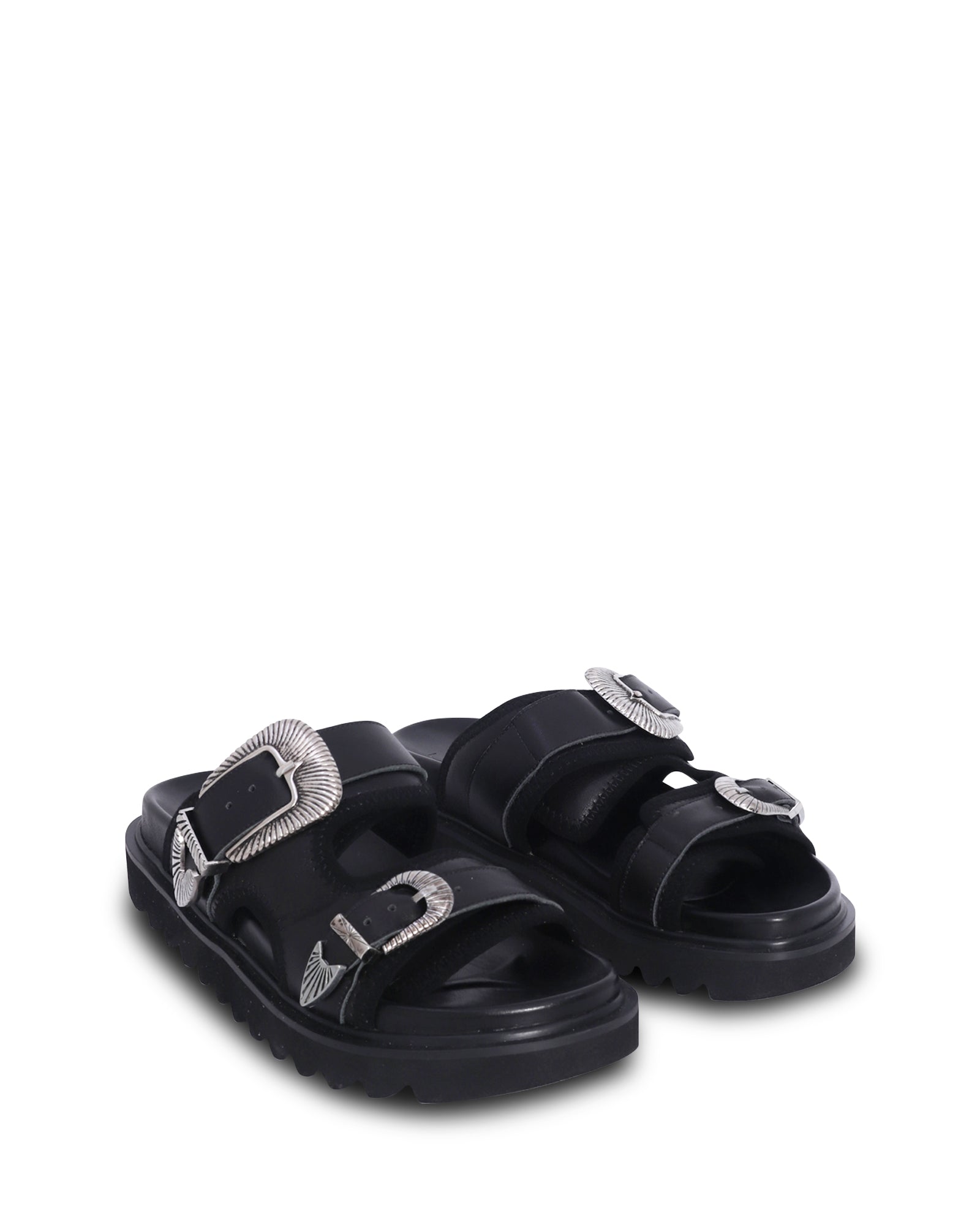 Torres Black 2.5cm Sandal