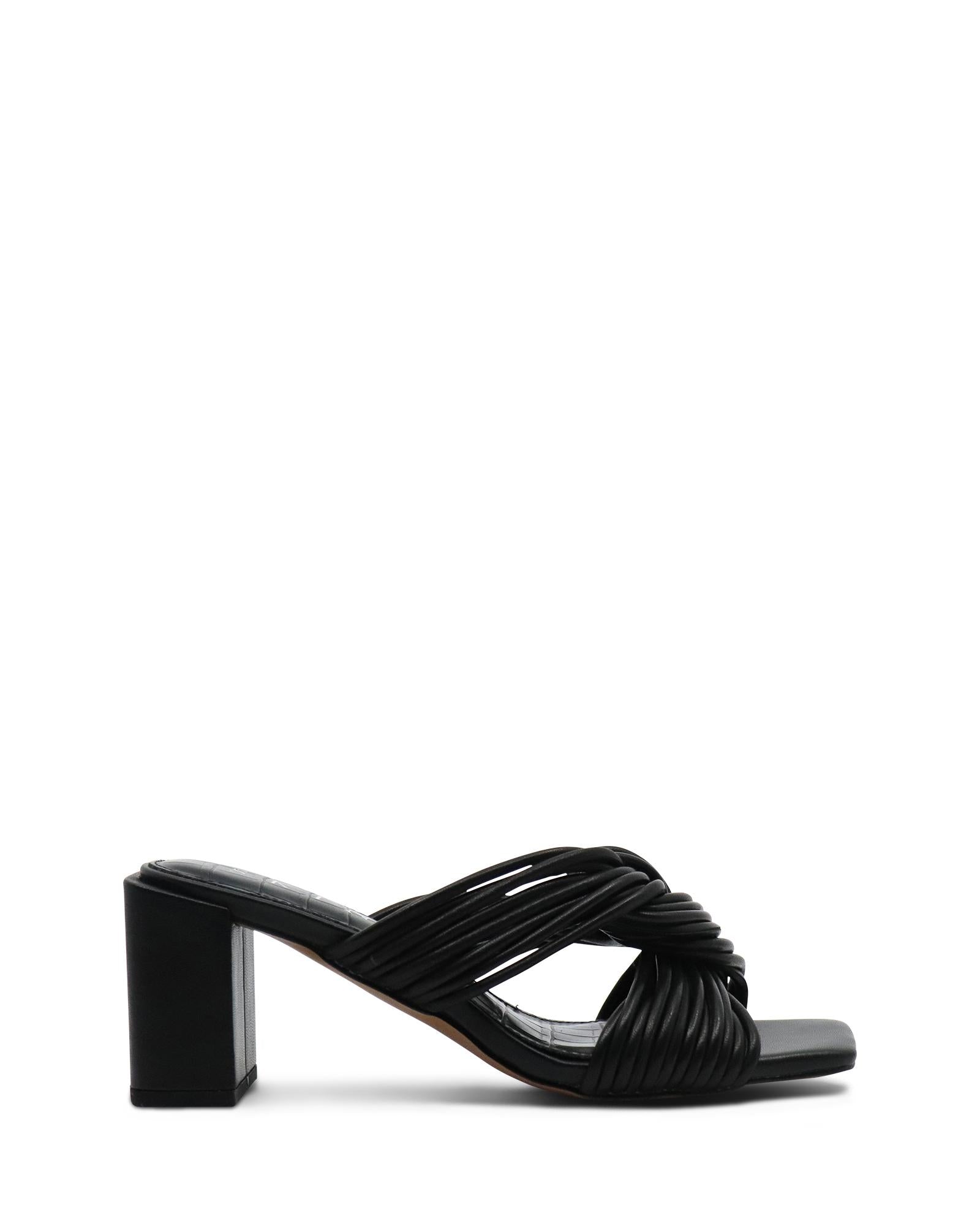 Amalfi Black 7.5cm Heel – Skin Footwear