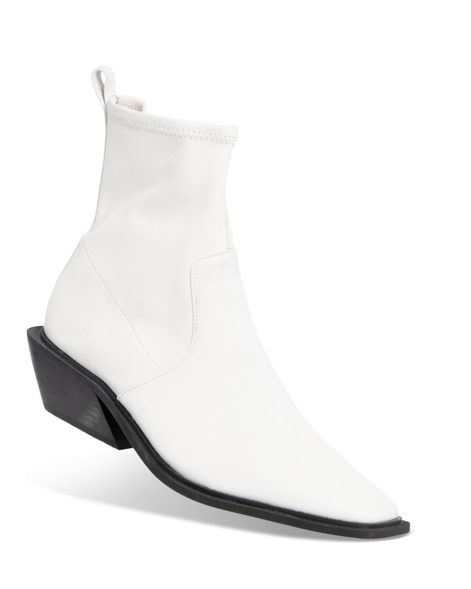 Nolita White 5cm Ankle Boot